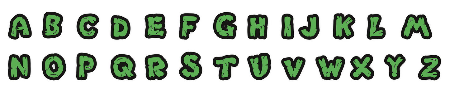 TMNT - Teenage mutant ninja turtles font