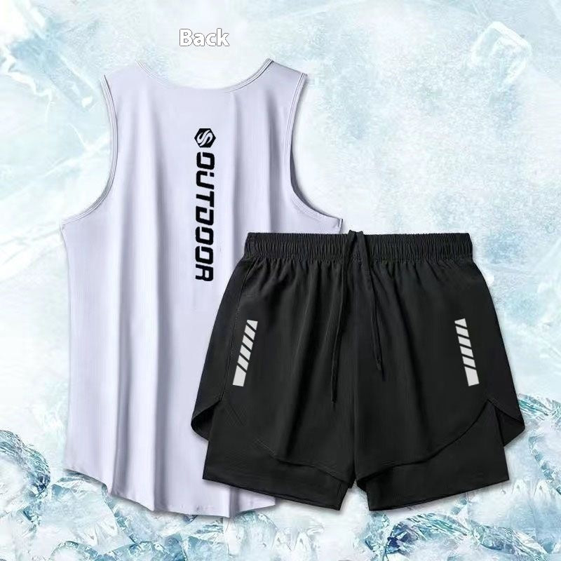 Fitness Vest Sports Suit Basketball Running Outdoor