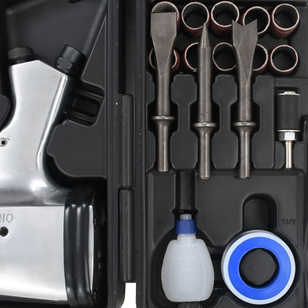 70-piece pneumatic tool set