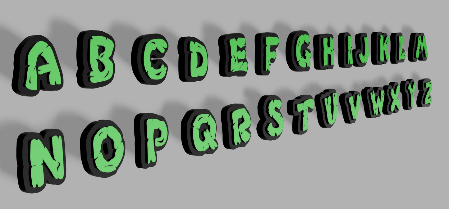 TMNT - Teenage mutant ninja turtles font