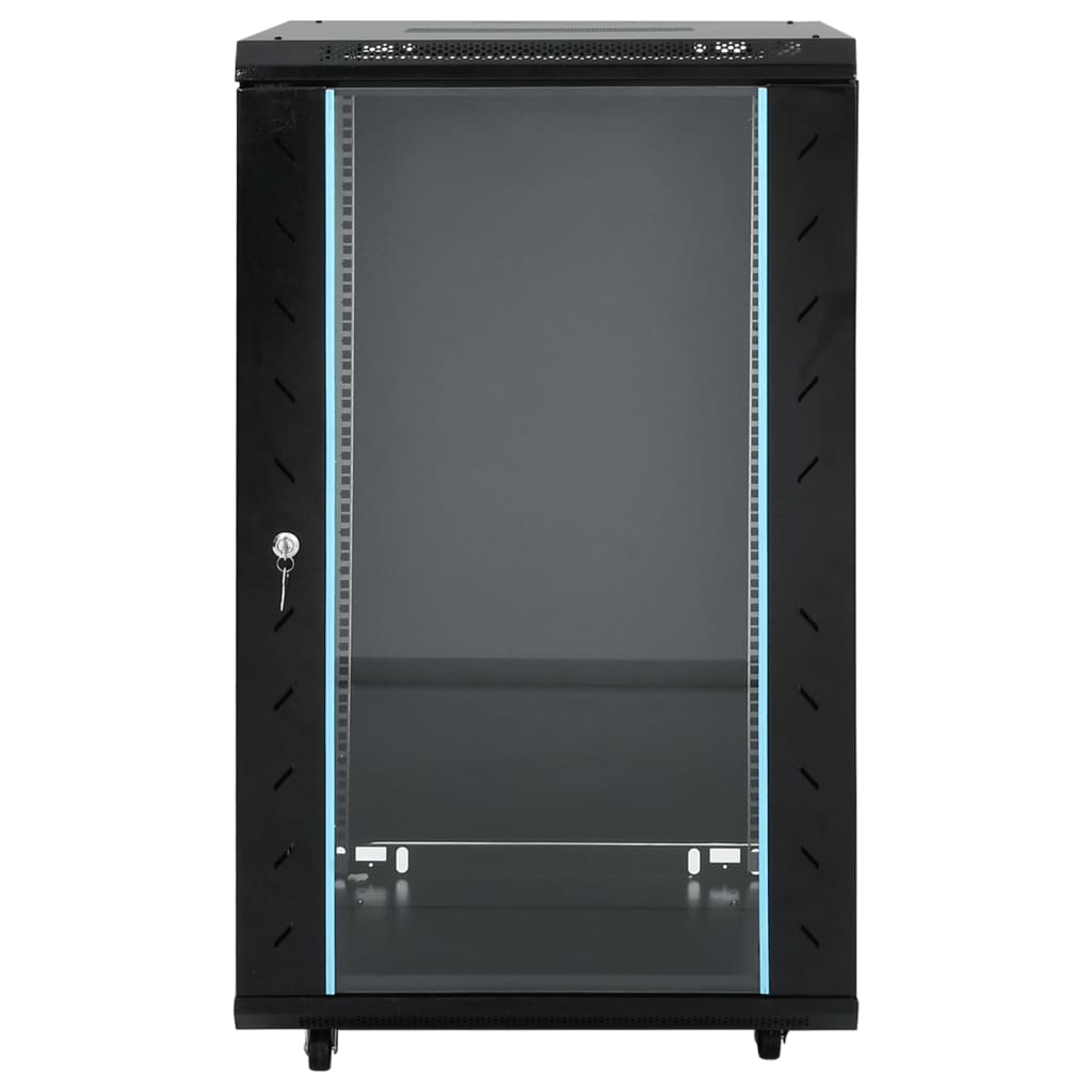 18U Network Cabinet on Wheels 19" IP20 60x